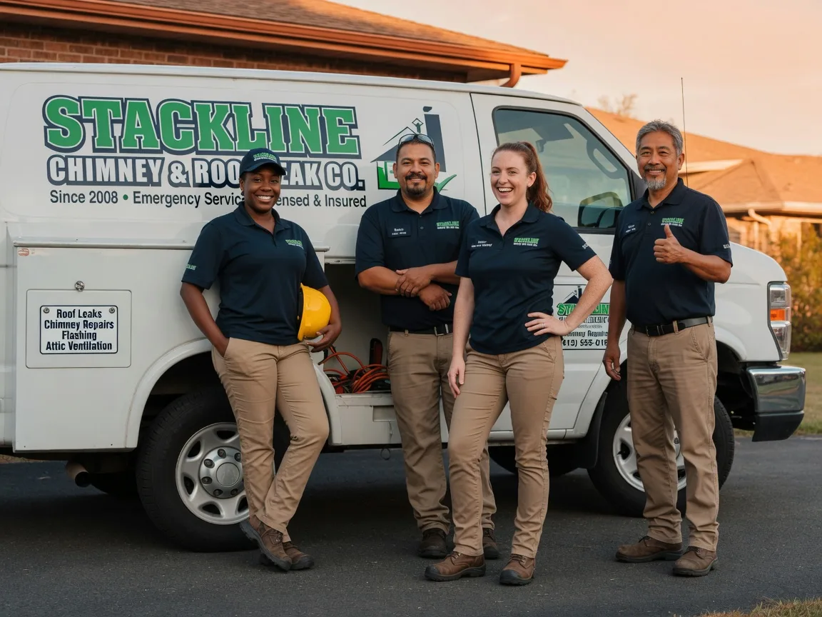 Chimney flashing repair company in Kapaau, HI